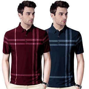 Nobel Monk Mens Regular Fit Polo T