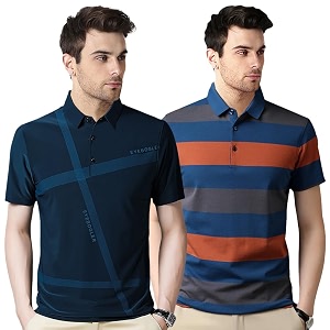 Nobel Monk Mens Regular Fit Polo T