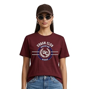 Nobero 100 Cotton T-Shirts for Women Stylish