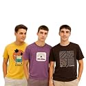Nobero 100 Cotton Tshirts for Men Combo