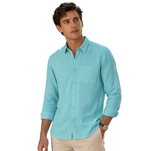 Nobero Breezy Premium Linen Cotton Shirt for
