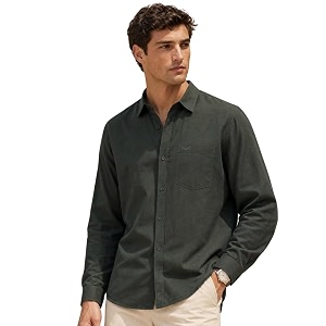 Nobero Breezy Premium Linen Cotton Shirt for
