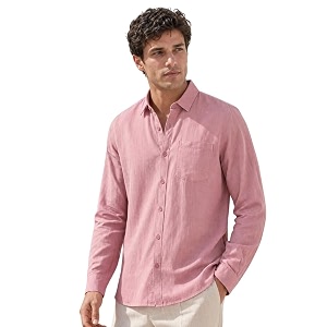 Nobero Breezy Premium Linen Cotton Shirt for
