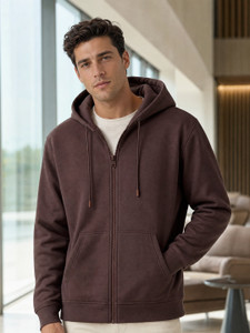 NOBERO Full Sleeve Solid Men Sweatshirt
