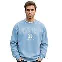 Nobero Men39s Graphic Printed Oversized Sweatshirt 
