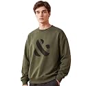 Nobero Men39s Graphic Printed Oversized Sweatshirt 