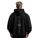 Nobero Men39s Graphic Printed Oversized Hoodie 
