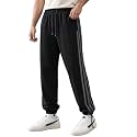 NOBERO Men39s Mid Rise Loose Sweatpants
