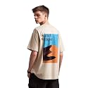 Nobero Men39s Oversized Graphic T-Shirt for Men