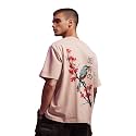 Nobero Men39s Oversized Graphic T-Shirt for Men