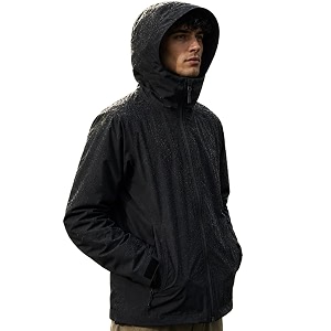Nobero Mens RainBloc Waterproof Jacket Windproof