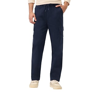 NOBERO Mens Regular Pants