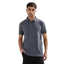 Nobero Textured Polo T-Shirt for Men 