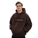 Nobero Men39s Graphic Printed Oversized Hoodie 