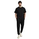 Nobero Moses Oversized Co-ord Set for Men | Textured Co-ord set for men | Oversized Fit | Matching Top &amp; Bottom | Premium Fleece Fabric | Casual &amp; Streetwear