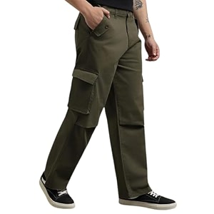 Nobero Oversized Cargo Pants for Men