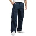 Nobero Oversized Cargo Pants for Men 