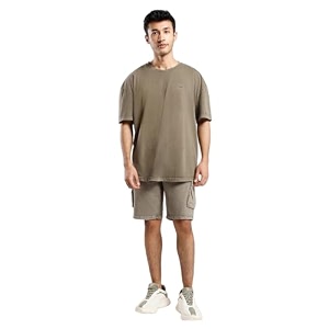 Nobero Oversized Co-ord Set for Men Cargo