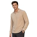 Nobero Popcorn Textured Full Sleeve Polo T-Shirt