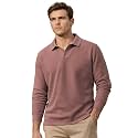 Nobero Popcorn Textured Full Sleeve Polo T-Shirt