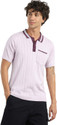 NOBERO Self Design Men Polo Neck Purple