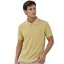 Nobero Striped Collar Regular Fit Polo T
