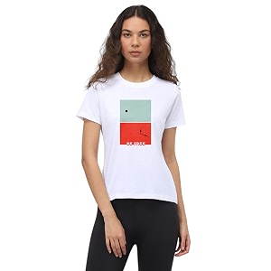 Nobero Womens Graphic Printed T-Shirt Regular