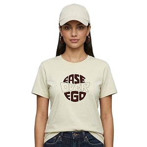 Nobero Womens Graphic Printed T-Shirt Regular