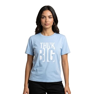 Nobero Womens Graphic Printed T-Shirt Regular
