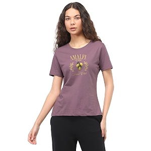 Nobero Womens Graphic Printed T-Shirt Regular