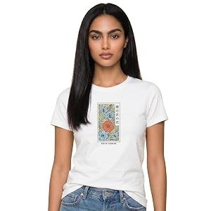 Nobero Womens Graphic Printed T-Shirt Regular