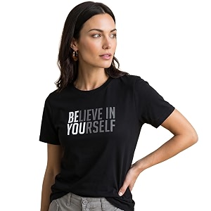 Nobero Womens Graphic Printed T-Shirt Regular