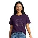 Nobero Womens Graphic Printed T-Shirt Regular