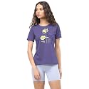 Nobero Womens Graphic Printed T-Shirt Regular