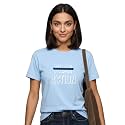 Nobero Womens Graphic Printed T-Shirt Regular