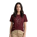 Nobero Womens Graphic Printed T-Shirt Regular