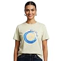 Nobero Womens Graphic Printed T-Shirt Regular