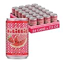 NoBiggie Strawberry Watermelon Sparkling Juice 24-Pack Mini Cans