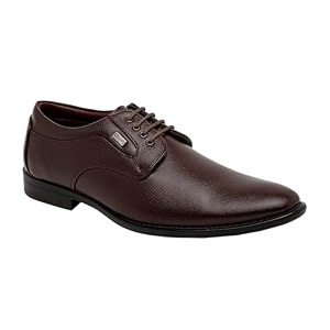 nobility faux leather black formal lace up shoes for men  comfortable walking  classic design  breathable  slip resistant 