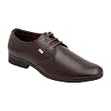 NOBILITY Faux Leather Black Formal Lace Up