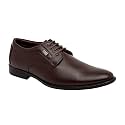 NOBILITY Faux Leather Black Formal Lace Up Shoes for Men || Comfortable Walking | Classic Design | Breathable || Slip Resistant |