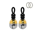 Noble Bells Handmade in USA, Extra Loud Pet Collar Bell, Small Pair