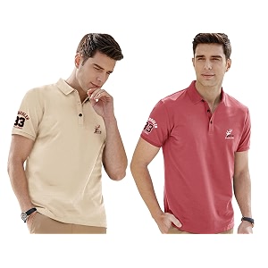 Noble Monk Mens Cotton Blend Regular Fit