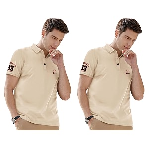 Noble Monk Mens Cotton Blend Regular Fit