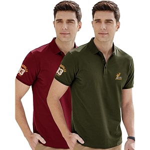 Noble Monk Mens Cotton Blend Regular Fit