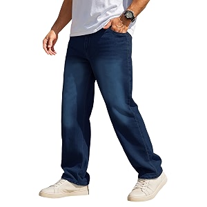 Noble Monk Mens Denim Jeans Stylish
