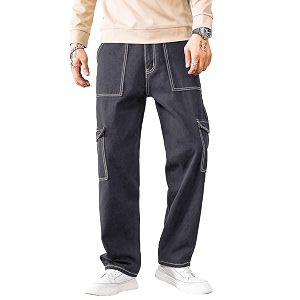 Noble Monk Mens Denim Jeans Stylish