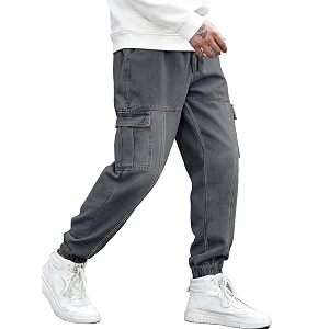 Noble Monk Mens Denim Jeans Stylish