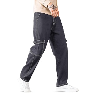 Noble Monk Mens Denim Jeans Stylish