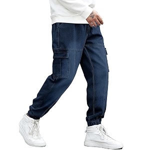 Noble Monk Mens Denim Jeans Stylish